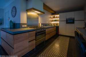 Luxe duurzame keuken op maat in regio Nijmegen met bamboe en gerecycled glas